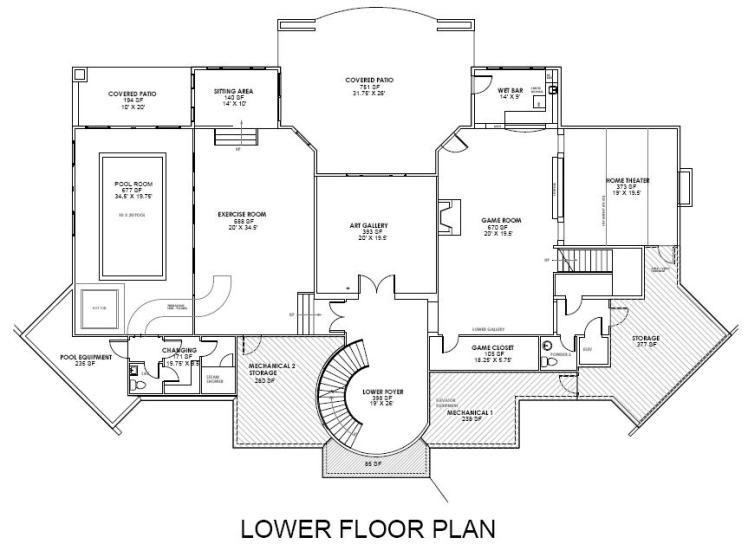 Saunderton Lower Floor Plan